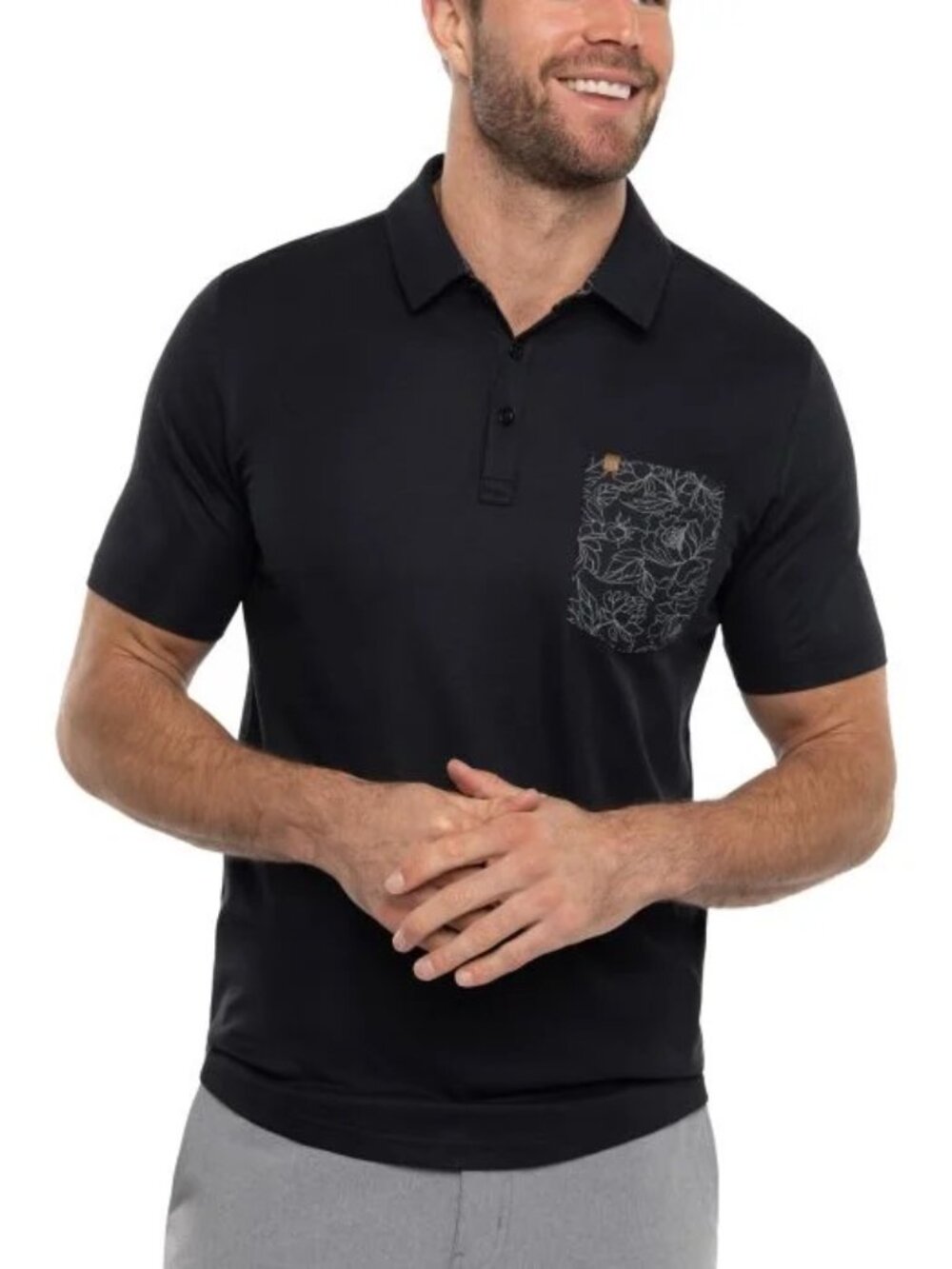Travis Mathew Wind And Sails Golf Polo Size L